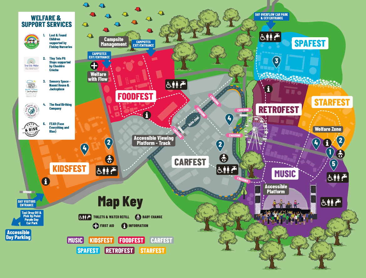 carfest map