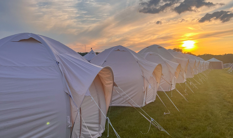 Green Yurts campsite