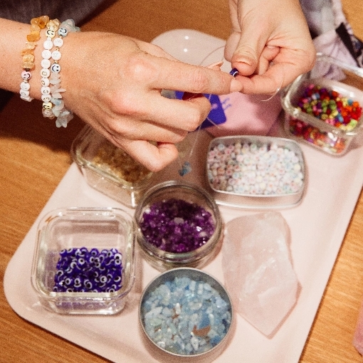 Craft Your Own Rose Quartz Bracelet